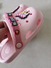 B.Duck小黄鸭童鞋男女童凉拖鞋夏季新款儿童透气休闲洞洞鞋女 954浅粉 30 码内长约190mm 实拍图