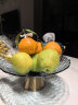 青苹果轻奢风水果盘客厅家用茶几托盘高端大气糖果零食摆件 实拍图