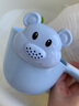 日康（rikang）水瓢水勺家用宝宝水舀洗头杯卡通婴儿花洒水舀子儿童冲水洗发杯 【浅蓝色】花洒 实拍图