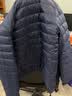 ALPINT MOUNTAIN轻薄立领羽绒服男款保暖轻量外套冬季登山防风御寒灰鸭绒 【城际系列】男士藏青 M 实拍图