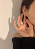 LOLA ROSE罗拉玫瑰拱门银耳钉耳环耳饰女气质生日礼物送女友 实拍图