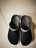卡骆驰（CROCS）洞洞鞋男鞋女鞋 26夏季新款运动鞋平底沙滩鞋透气情侣凉鞋拖鞋子 贝雅系列-优雅俊黑-建议拍小一码 41-42 (260mm) 实拍图