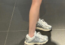 阿迪达斯 （adidas）男女鞋 24夏季新款老爹鞋缓震跑步运动鞋三叶草经典复古休闲鞋 IE1117/灰/浅绿 36.5 晒单实拍图