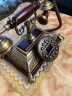 安斯艾尔欧式复古电话机座机家用仿古电话机时尚创意老式转盘电话无线插卡 插手机卡-三网通（移动联通电信）按键-咖色 晒单实拍图