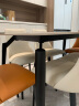 林氏家居岩板餐桌家用现代客厅餐桌小户型饭桌子简约方餐桌椅组合LS663 【时尚百搭】1.4米桌+S3组合椅*6 实拍图