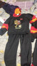 宇龙童话童装男童秋冬款加绒儿童套装卫衣中国风9岁国潮帅气秋季衣服裤子 加绒款（衣服裤子） 140 码建议身高1.3米左右 实拍图