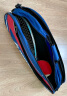 Kawasaki川崎羽毛球包单肩背包网球包男女独立鞋袋羽毛球拍包8327蓝红 实拍图