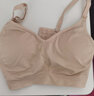 犬印本铺孕妇一体式运动型哺乳开扣内衣文胸无钢圈透气弹力前开喂奶胸罩 米色 M 实拍图