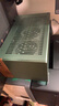 Fractal DesignTerra 迷你FD机箱ITX主板阳极铝工艺黑色显卡322胡桃木板银PCIE 4.0延长线可移动架绿色台式机电脑 绿色 实拍图