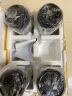 欣美雅（xinmeiya）调料盒套装家用组合装调料罐子厨房调料瓶玻璃盐罐油壶香料收纳盒 黑色-调味盒*4+标签 实拍图