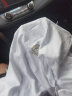 VERSACE JEANS COUTURE范思哲 VERSACE 男装圆领短袖T恤男士美杜莎修身半袖新款 白色 L 晒单实拍图