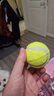 狗狗玩具球自嗨解闷神器宠物边牧金毛柯基耐咬球训练磨牙网球橡胶 绿色1个 全适用 实拍图