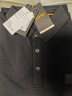 BOSS【珠地布】男士春夏徽标贴片弹力棉短袖Polo衫 001-黑色 XL 晒单实拍图