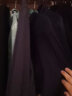 木棉林女士连帽卫衣外套2024秋装新款胖mm大码女装洋气中长款显瘦上衣 黑色（加绒） 2XL建议140-160斤 晒单实拍图