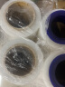 瑶冠【厂家直发】50cm宽PE大卷缠绕膜工业保鲜膜物流托盘打包膜塑料防水透明薄膜 【整箱4卷送2个手柄】6.6斤/卷 约1600米 实拍图