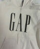 Gap男女装印花字母logo抓绒连帽卫衣休闲660128外套 米色 175/96A(L) 亚洲尺码 实拍图