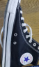 匡威（Converse）官方 All Star男女经典高帮帆布鞋黑色101010 101010/黑色 37.5/5 实拍图