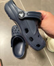 crocs卡骆驰贝雅儿童洞洞鞋男女童户外包头沙滩鞋拖鞋/207013/207012 深蓝色-410 24 (140mm) 实拍图