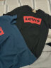 Levi's【全新升级】李维斯2024春夏新版情侣同款短袖T恤logo印花简约 藏蓝色0002 XL 实拍图