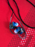 EPZ Q1 有线耳机 发烧级无损HiFi音质入耳式动圈 type-c高解析可换线音乐直播监听游戏手机电脑3.5mm 银河蓝3.5mm【带麦】 实拍图