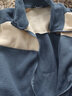 摘星少年衣服秋冬季羊羔绒棉衣外套羊羔毛加绒加厚宽松棉袄男生冬装棉服 雾霾蓝A【立领】现货 XL 115斤-140斤 优先发货 实拍图