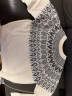 无印良品 MUJI 女式 美利奴羊毛 图案编织 圆领毛衣 长袖针织衫  BA1NIA3A 米白色图案 M（160/84A） 晒单实拍图