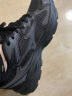美津浓（MIZUNO）【RACER S】男女运动鞋跑步鞋软弹缓震透气慢跑鞋子 01/黑色 38.5 实拍图