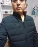 啄木鸟羽绒服男短款冬季加厚保暖新款男士外套立领韩版休闲男装防寒衣服 米白无帽【升级版】 4XL 建议【170-190】 实拍图