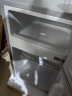 荣事达（Royalstar）【送货上门】迷你冰箱小型双门小冰箱租房家用宿舍冷藏冷冻节能省电冰箱 30A116【一级能效，三天一度电】银 晒单实拍图