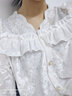 贝逸芙秋冬睡衣女春秋季金丝绒甜美可爱长袖家居服两件套装网红白色 3903#金丝绒-白色 L 实拍图