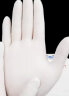 英科医疗一次性手套食品级手套丁腈加厚耐用厨房餐饮家务白色丁晴手套M码 晒单实拍图
