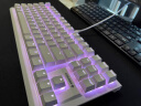 CHERRY樱桃MX1.1雪原极光 机械键盘 游戏键盘 悬浮式无钢结构 87键有线键盘 RGB灯效 电脑键盘 白色 红轴 晒单实拍图