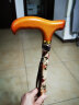 一期一会（ichigo ichie）【日本品牌】折叠拐杖老人伸缩防滑铝合金手杖135-160cm FS-101 玫瑰花拐杖 实拍图