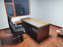 嘉航 新款老板桌总裁桌办公桌椅组合简约现代办公家具经理桌主管办公室电脑桌大气大班台老板台大班桌椅套装 定制色卡 实拍图