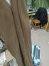 棉致加绒加厚羊羔绒阔腿裤子男秋冬季宽松灯芯绒潮流休闲直筒棉裤保暖 咖色【0401加绒高品质】 L 105-125斤 实拍图