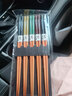 舍里 日式花栗木筷子家用高档情侣筷家庭区分专用一人一筷5双套装 5双装 实拍图