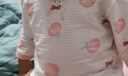 舒贝怡婴儿衣服内衣套装儿童男女童秋衣秋裤薄款春夏家居服睡衣粉110 实拍图