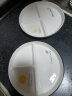 尚行知是陶瓷分格餐盘减脂创意一人食餐具套装家用大人早餐碟子三格分餐盘 8英寸3格分餐盘1个太阳 实拍图