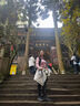 鲁滨逊 Rebornsun登山杖碳素超轻四节超短便携户外用品手杖释然 宝石蓝 实拍图