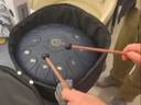 阿萨斯空灵鼓13音12寸成人钛金钢鼓儿童初学者钢舌鼓礼物-藏青色 实拍图