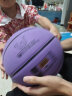 WITESS 篮球番毛软皮加厚真皮手感7号标准比赛篮球室内室外通用蓝球 加厚耐磨星标款+大礼包 实拍图