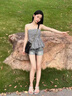 CAHOE KULLO官网包包女包2025新款大容量帆布包女士斜挎包腋下包轻便小挎包女 黑色-CK女包生日礼物送女友 实拍图