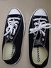 匡威（Converse）【滔搏运动】匡威男鞋女鞋低帮帆布鞋硫化鞋情侣常青经典款黑色 101001 41 实拍图