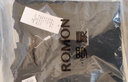 罗蒙（ROMON）卫衣男秋季大码长袖T恤户外运动休闲外套打底衫上衣UP89黑色L 实拍图