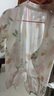 全棉时代纯棉新生婴儿连体衣服新款抗菌纱布宝宝春夏满月服和袍 伊恩植物园【四季款】 80cm （9-12个月） 实拍图