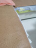 舒尔乐 沙发垫夏季凉席坐垫冰丝藤席定做夏天沙发凉垫子防滑沙发套罩巾 古韵香槟金 80*180cm 实拍图