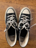 匡威（Converse）高帮帆布鞋 1970s三星标 运动休闲鞋子 情侣板鞋男 162050C 38 晒单实拍图