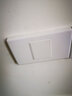 德力西（DELIXI）118型开关插座面板601白色墙壁暗装厨房电源小号二位家用官方套装 空白（二位盖板遮挡遮丑装饰） 模块拼装自由搭配多功能长方形款 实拍图
