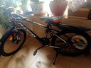 凤凰（Phoenix）凤凰自行车成人男新款山地车变速越野骑行车12岁到18岁青少年单车 铝架【全轴承/超省力】辐条轮肖灰 24寸24速【身高138-168cm】 实拍图