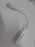 山泽 USB转网口 USB2.0百兆有线网卡苹果Mac小米笔记本电脑RJ45网线接口外置扩展转接头坞白色UW011 实拍图